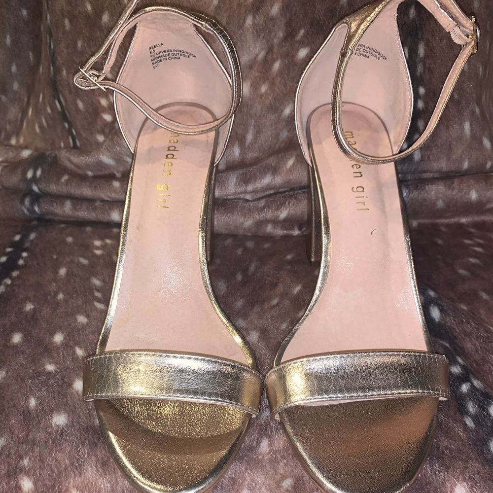 Madden Girl Rose Gold Heel